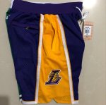 NBA Lakers vs Celtics Split Just don shorts